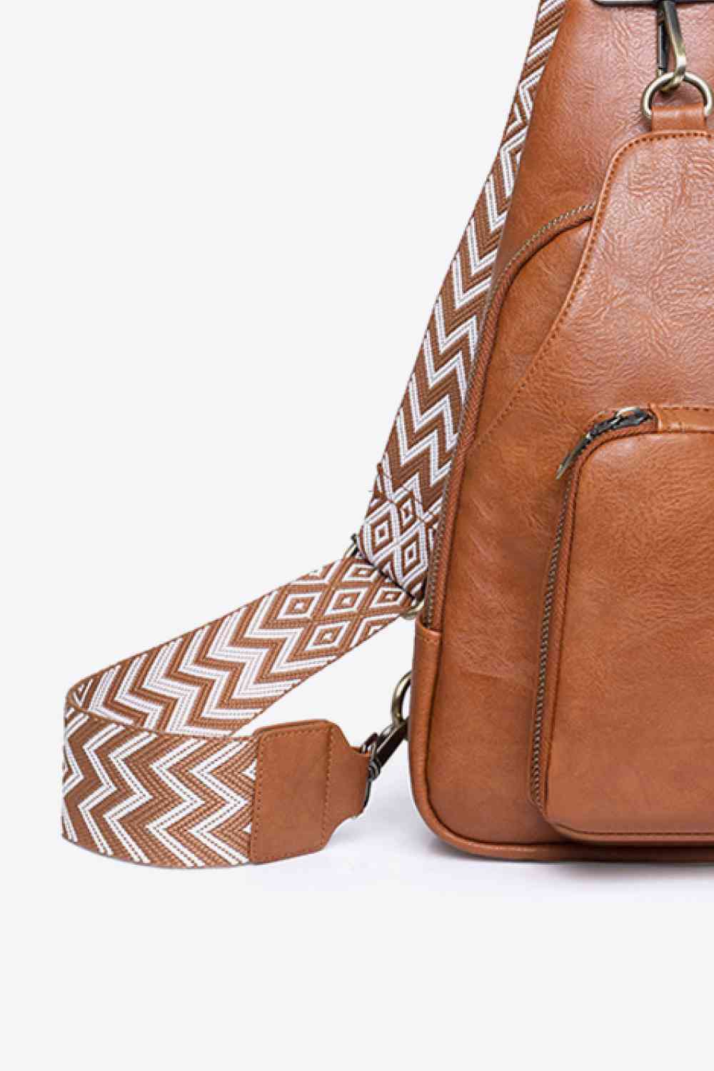 Take A Trip Leather Sling Bag