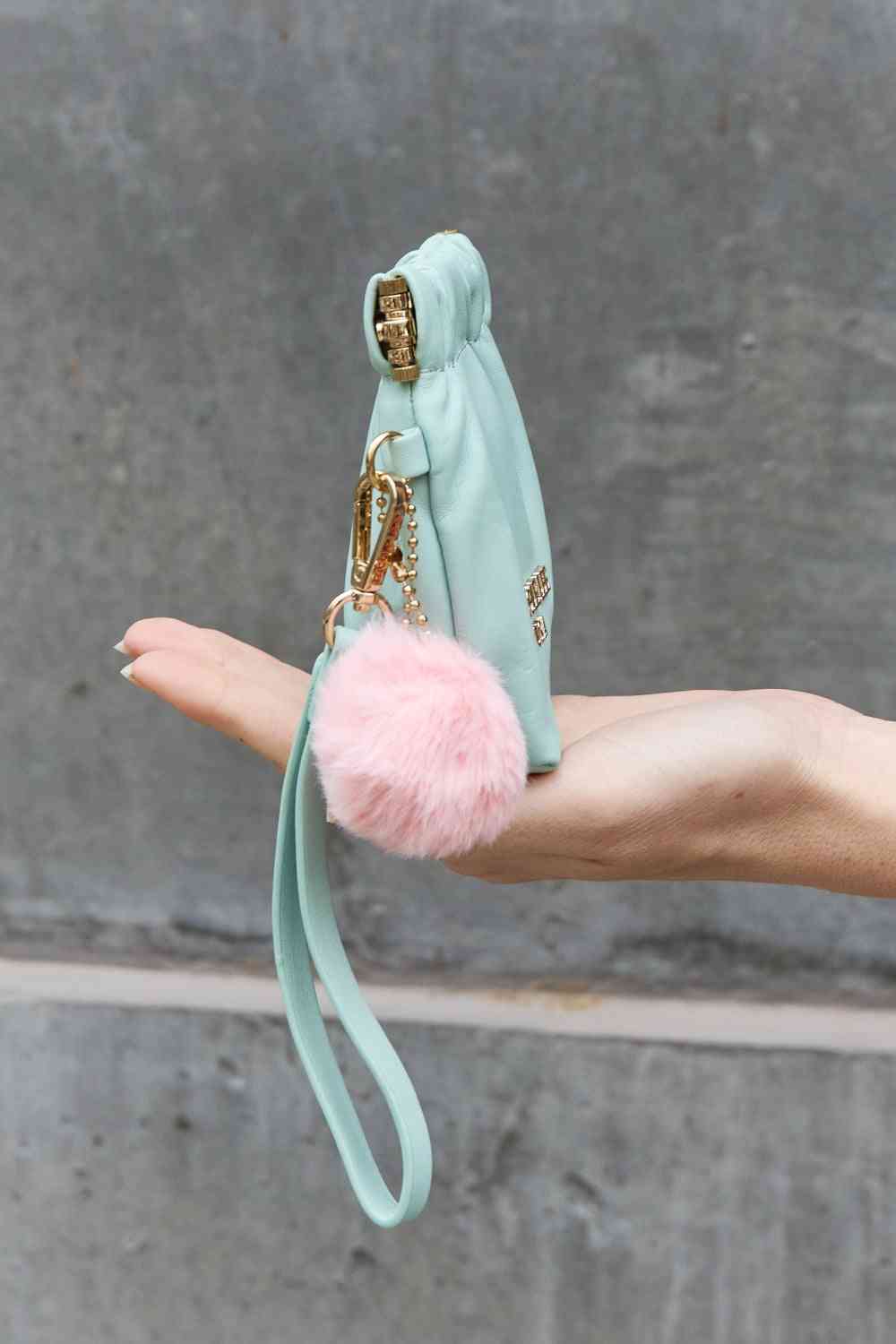 Spring Closure Pouch Wristlet