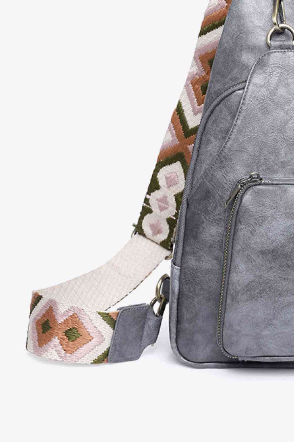 Take A Trip Leather Sling Bag